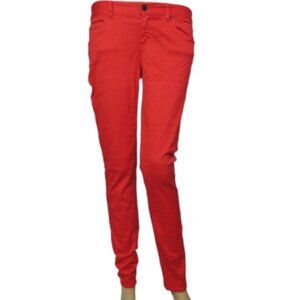 Armani Exchange Red Slim Fit Jeans